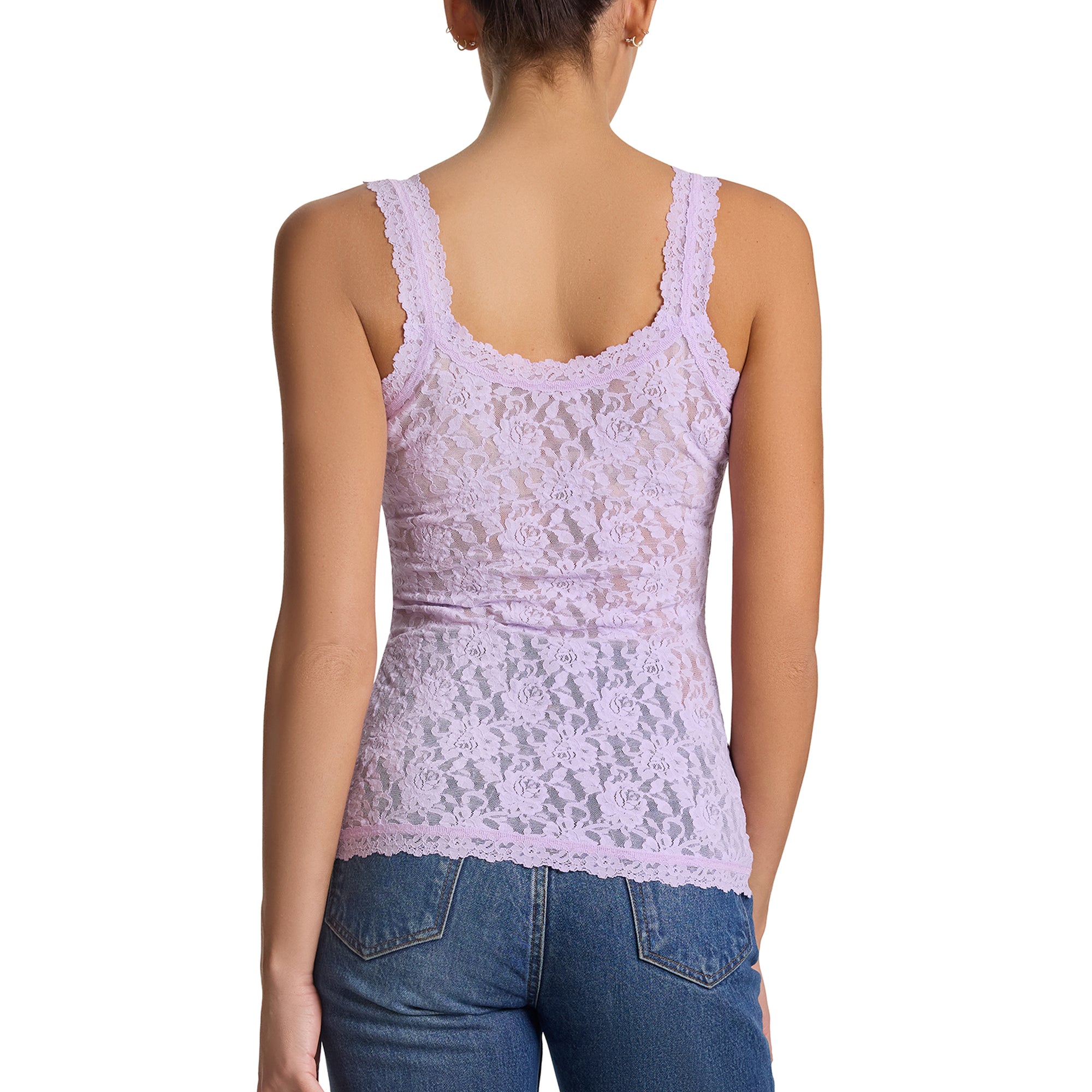 Signature Lace Unlined Camisole | Lavender Fields (Purple)