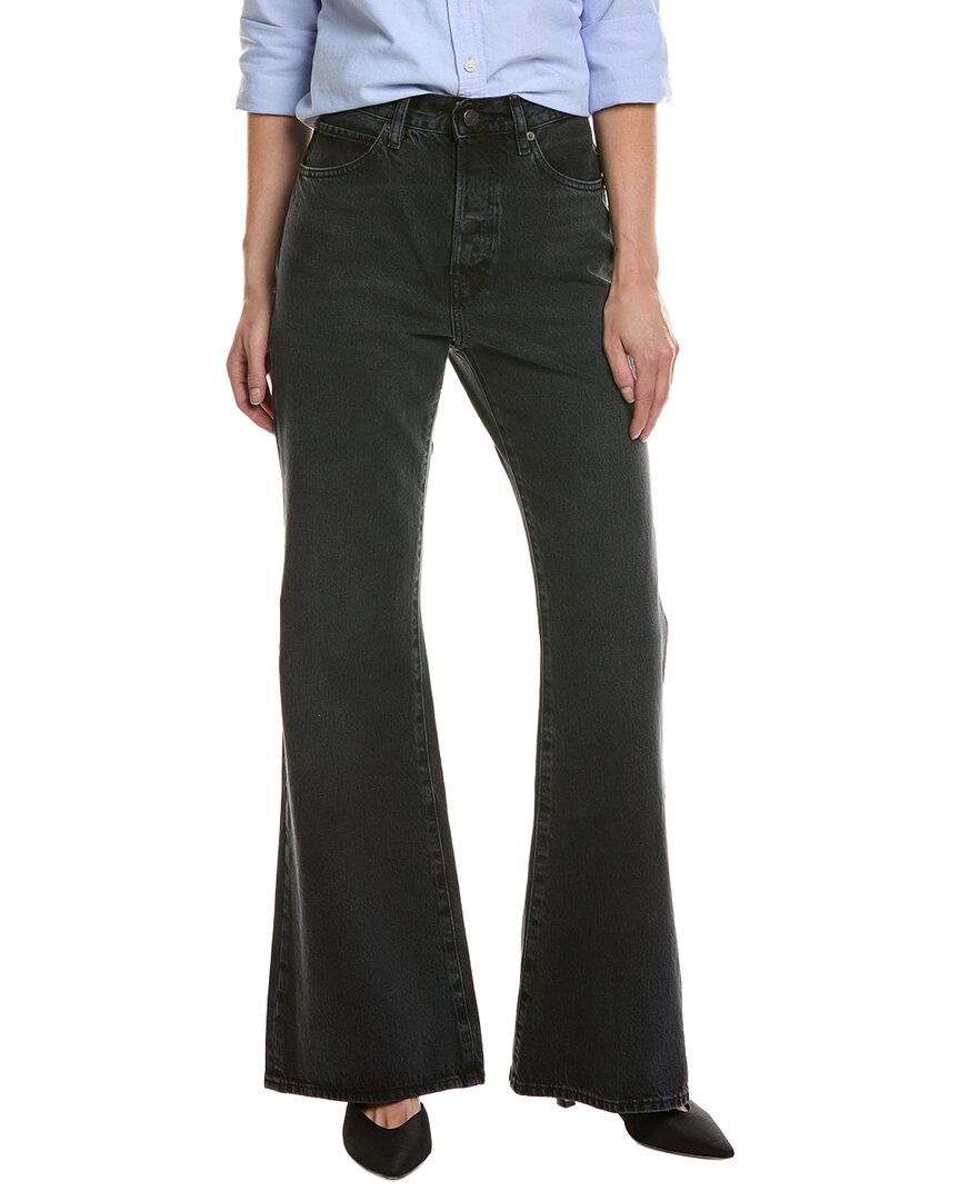 FRAME Denim | Womens | The Lax Set List Flare Jean | Black
