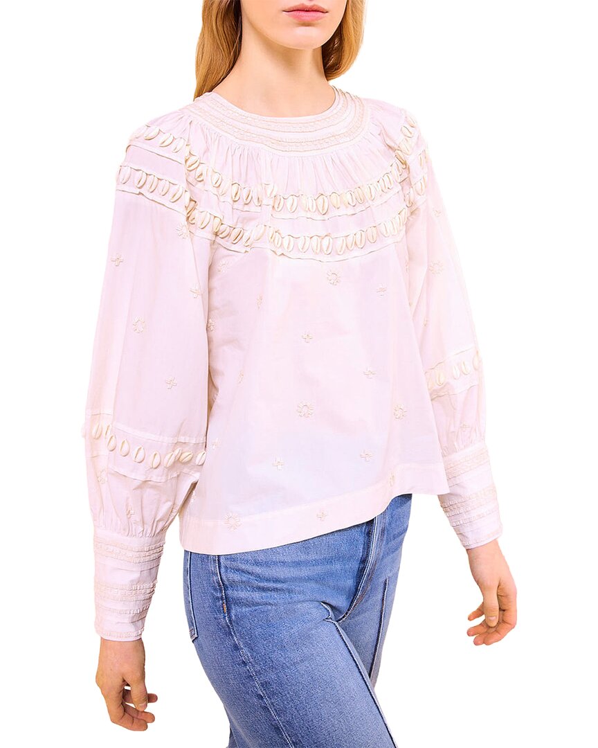 Ulla Johnson | Womens | Tana Blouse | White
