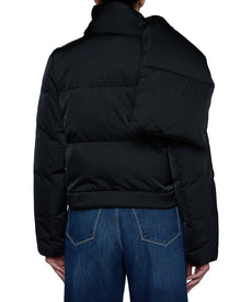 L'AGENCE | Womens | Juana Scarf Down Jacket | Black