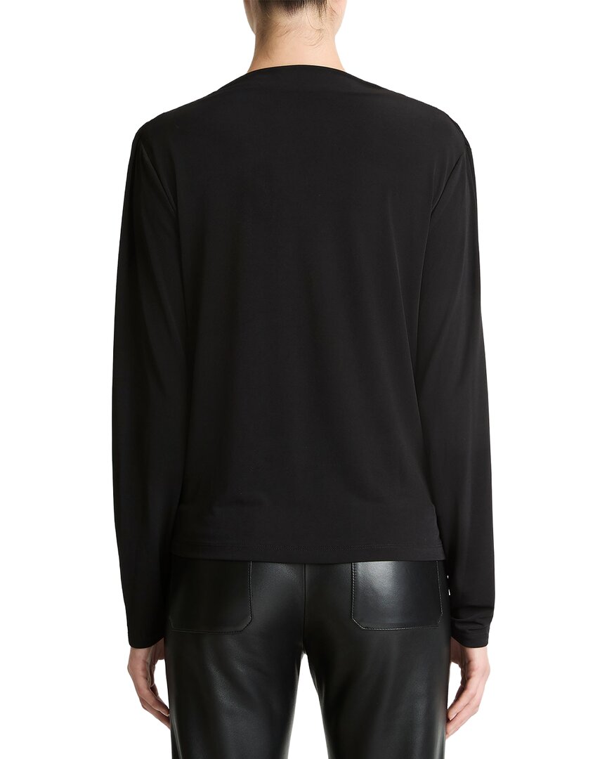 Vince | Womens | Cowl Neck Top | Black