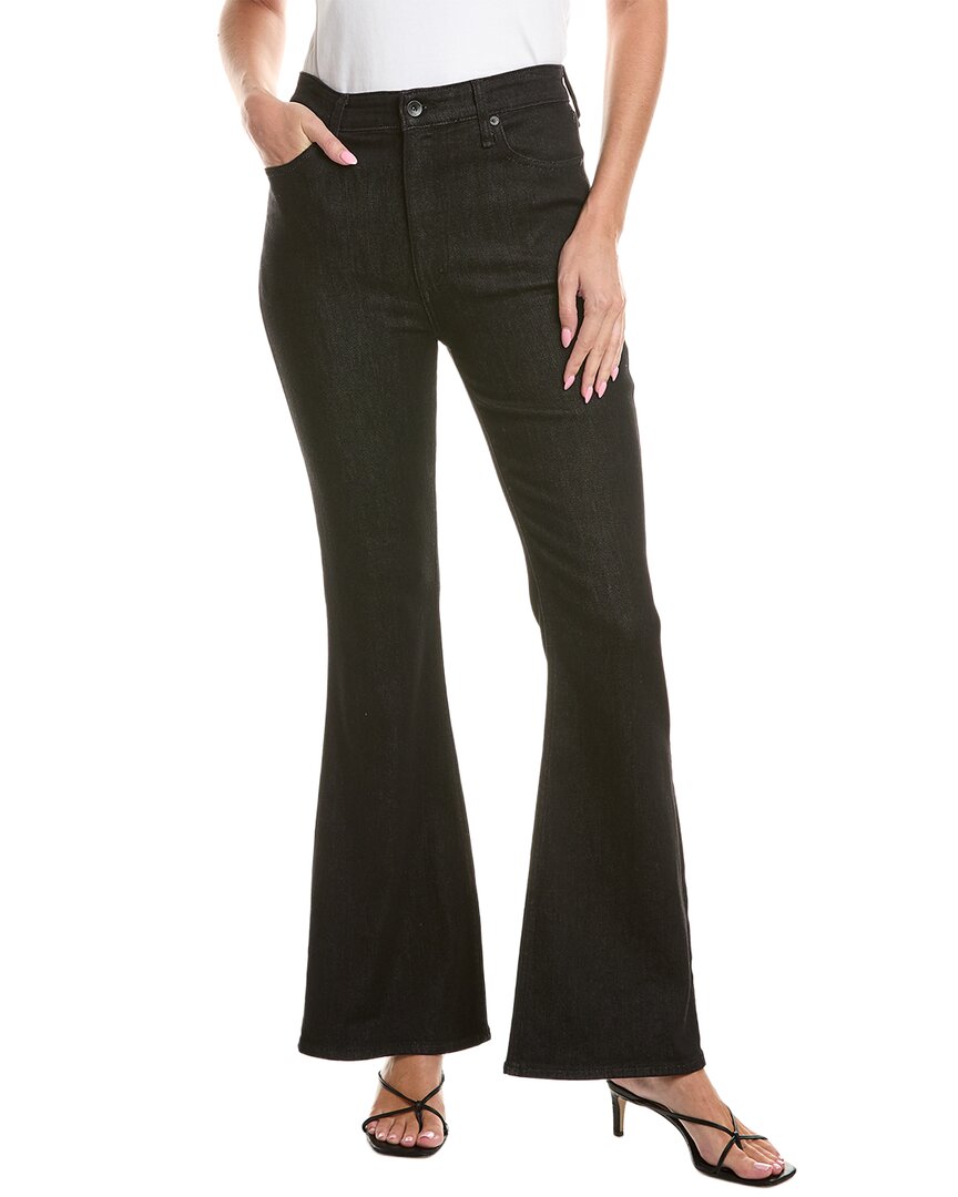 rag & bone | Womens | Casey High Rise Flare Jean | Black