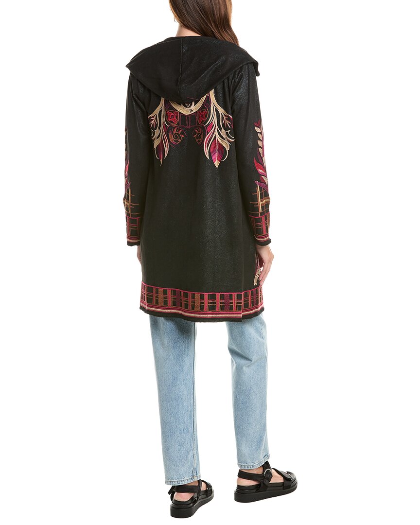 Johnny Was | Womens | Biya Metallic Duster | Black