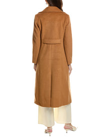 tyler boe | Womens | Middleton Long Coat | Brown