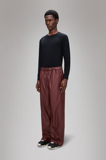 Rains Rains x Umbro Apollo Pants Wide Maroon Red Pants