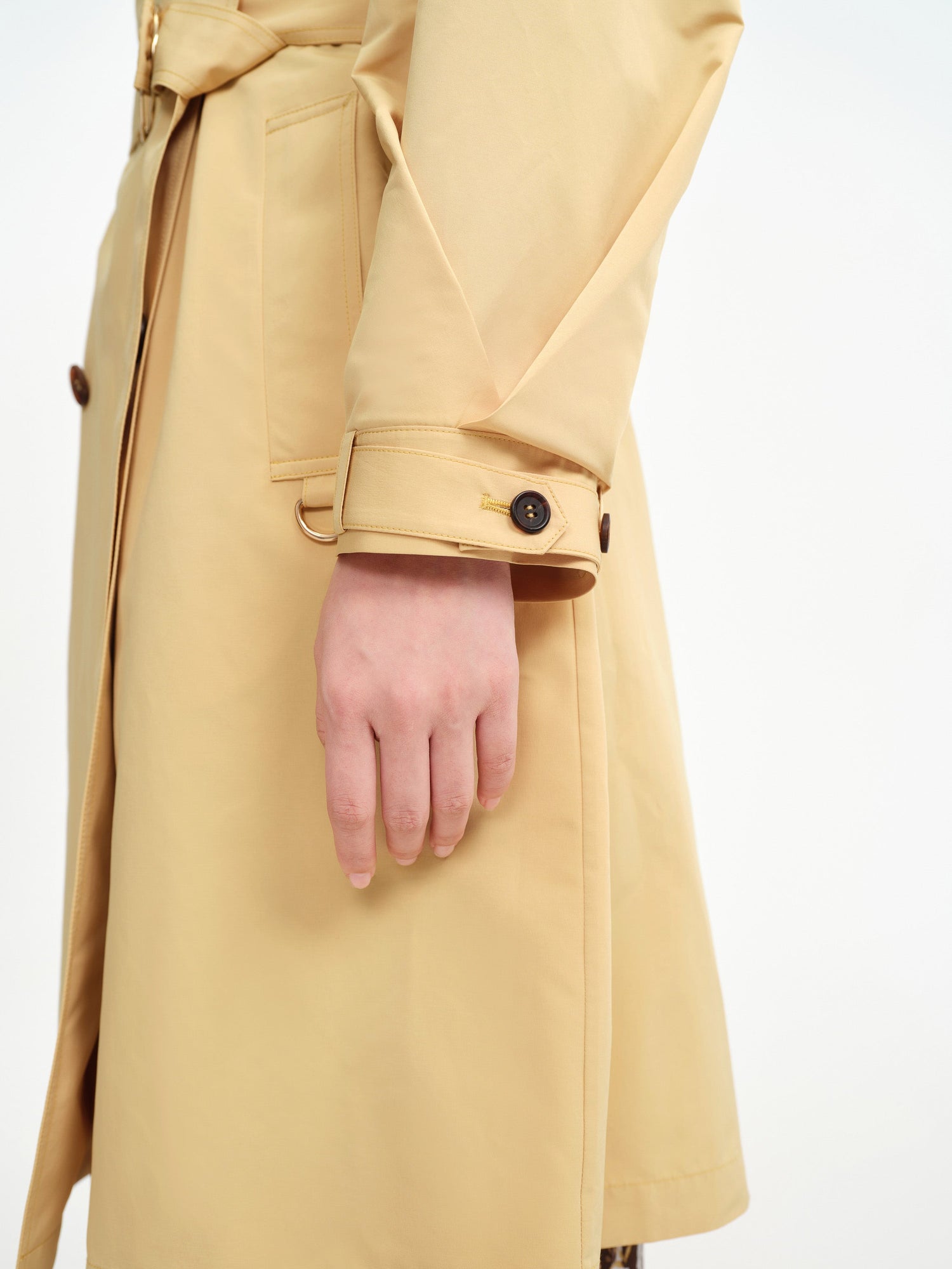 Trench Coat | Yellow