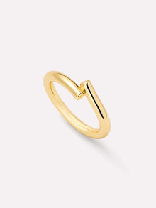 14K Gold Plated Open Hearts Love Valentines Day Statement Band Rings For Women Ana Luisa Clover