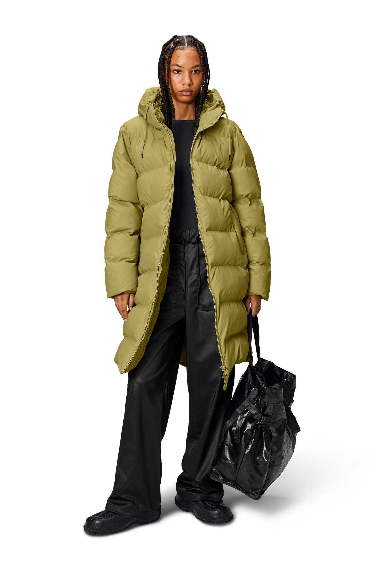 Unisex | Alta Longer Puffer Jacket W3T4 | Khaki