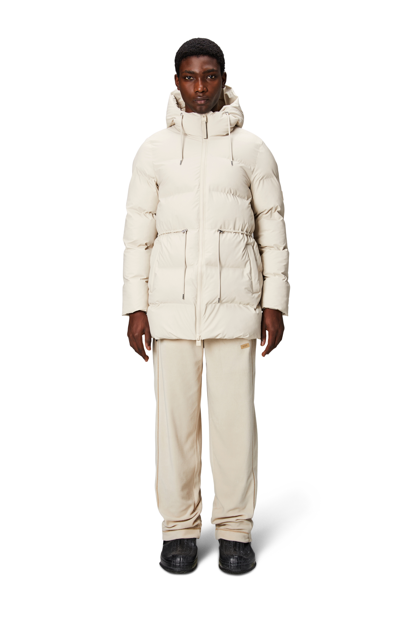 Womens | Alta Long Puffer String W Jacket W3T4 | Dune