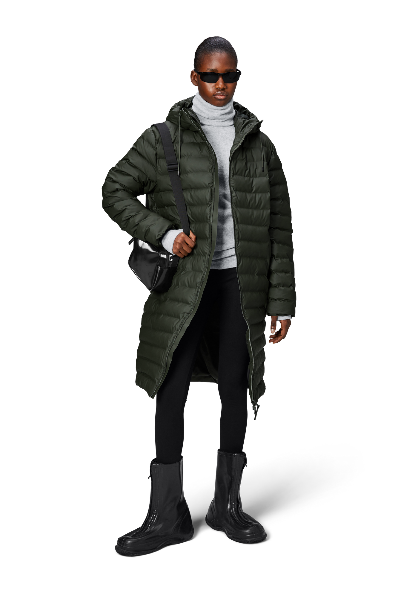 Unisex | Lohja Longer Puffer Jacket W3T3 | Green