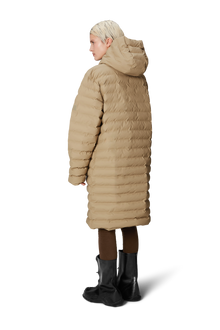 Unisex | Lohja Longer Puffer Jacket | Sand