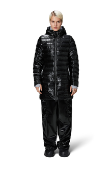 Womens | Lohja Long Puffer Curve Jacket W3T3 | Night