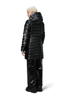 Womens | Lohja Long Puffer Curve Jacket W3T3 | Night