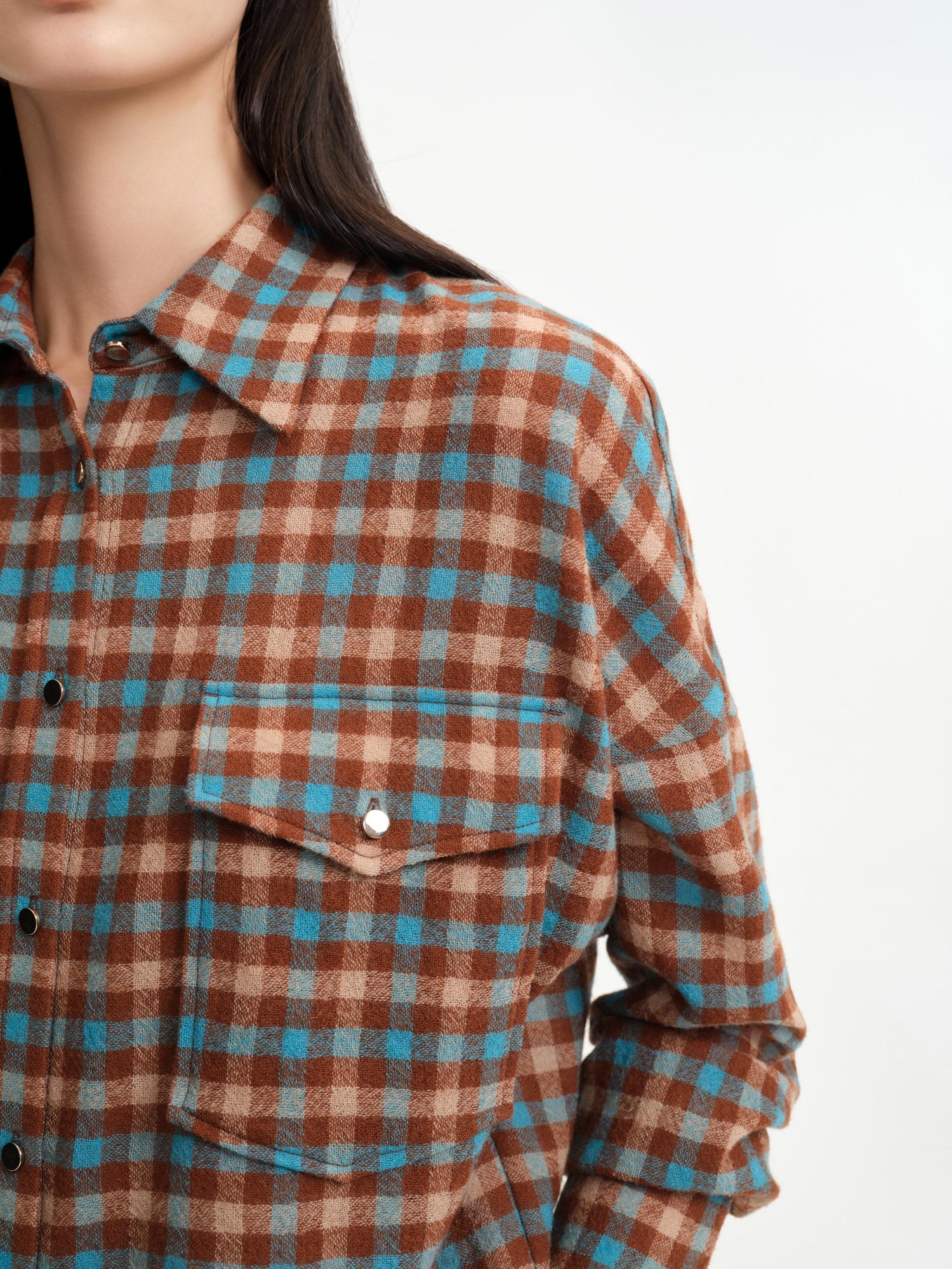 Checked Shirt | Blue