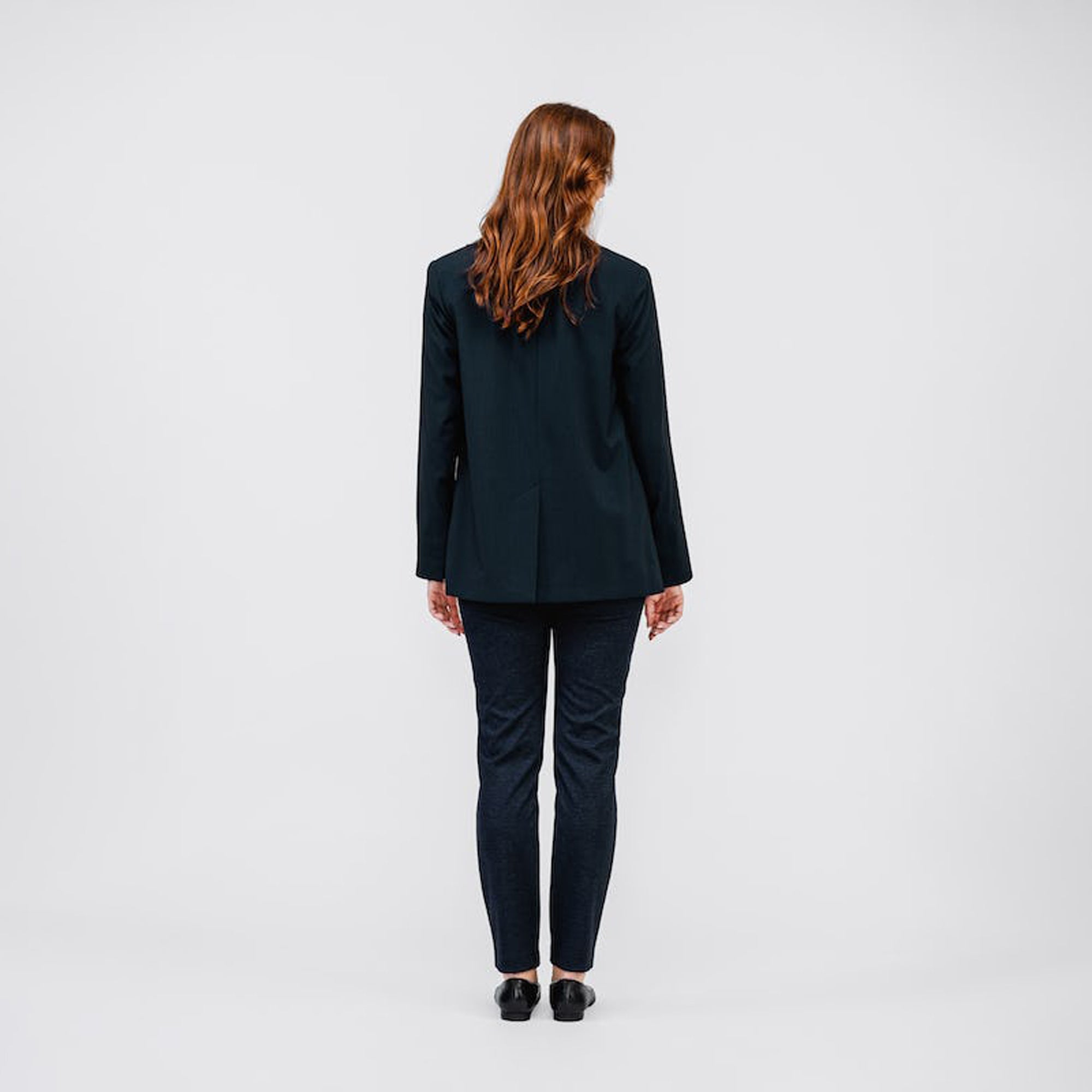 Women's Velocity Oversized Blazer - Dark Navy