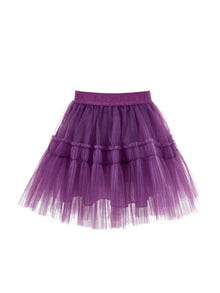 Girls | Tulle Circle Skirt | Violet Tulle