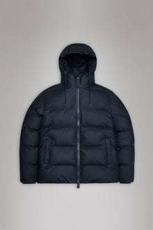 Rains Alta Puffer Jacket Navy Jacket