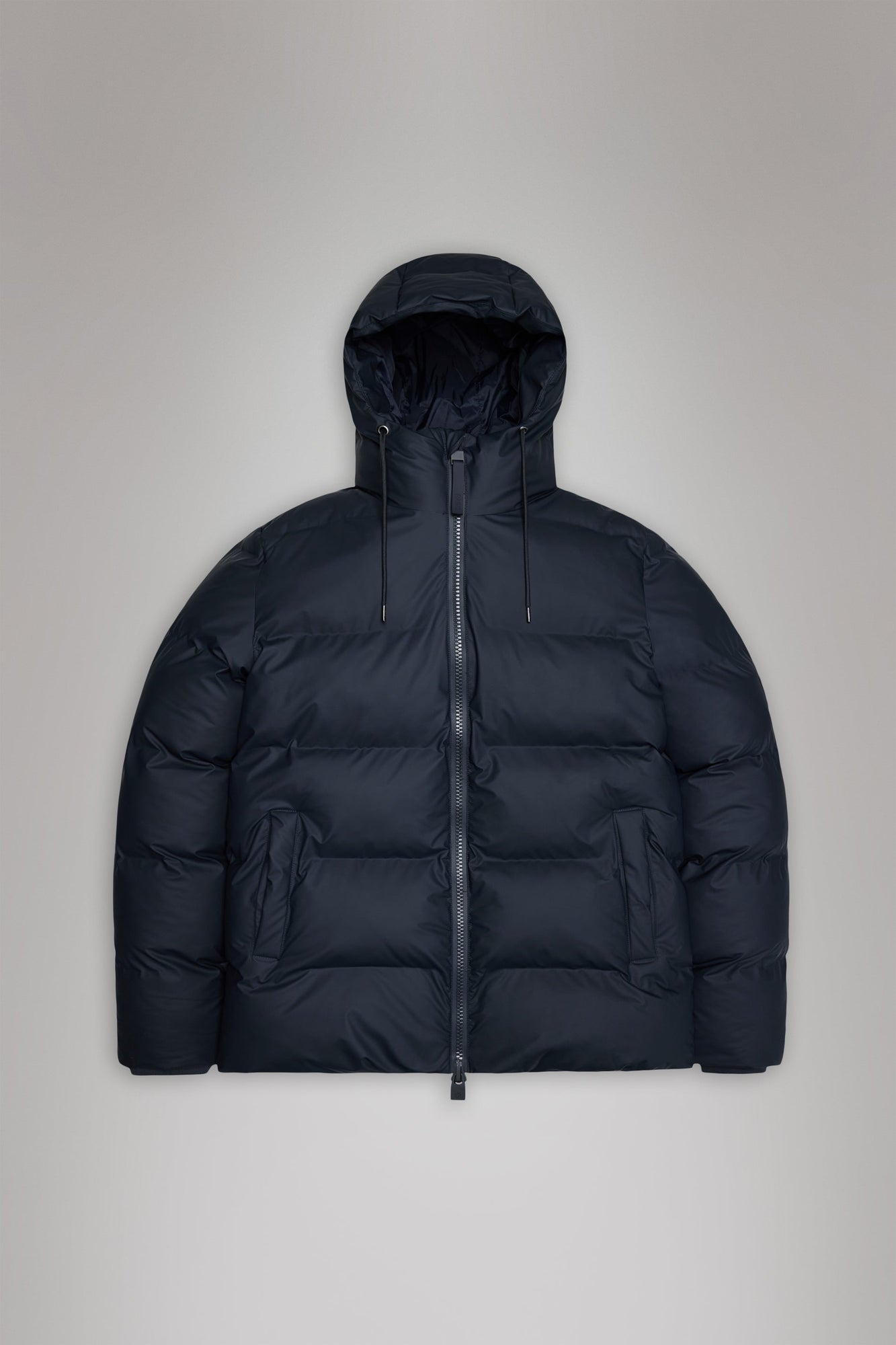 Rains Alta Puffer Jacket Navy Jacket