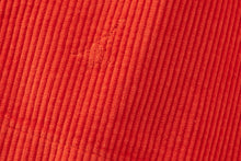 Girls | Organic Cotton Corduroy Dress | Dark Coral