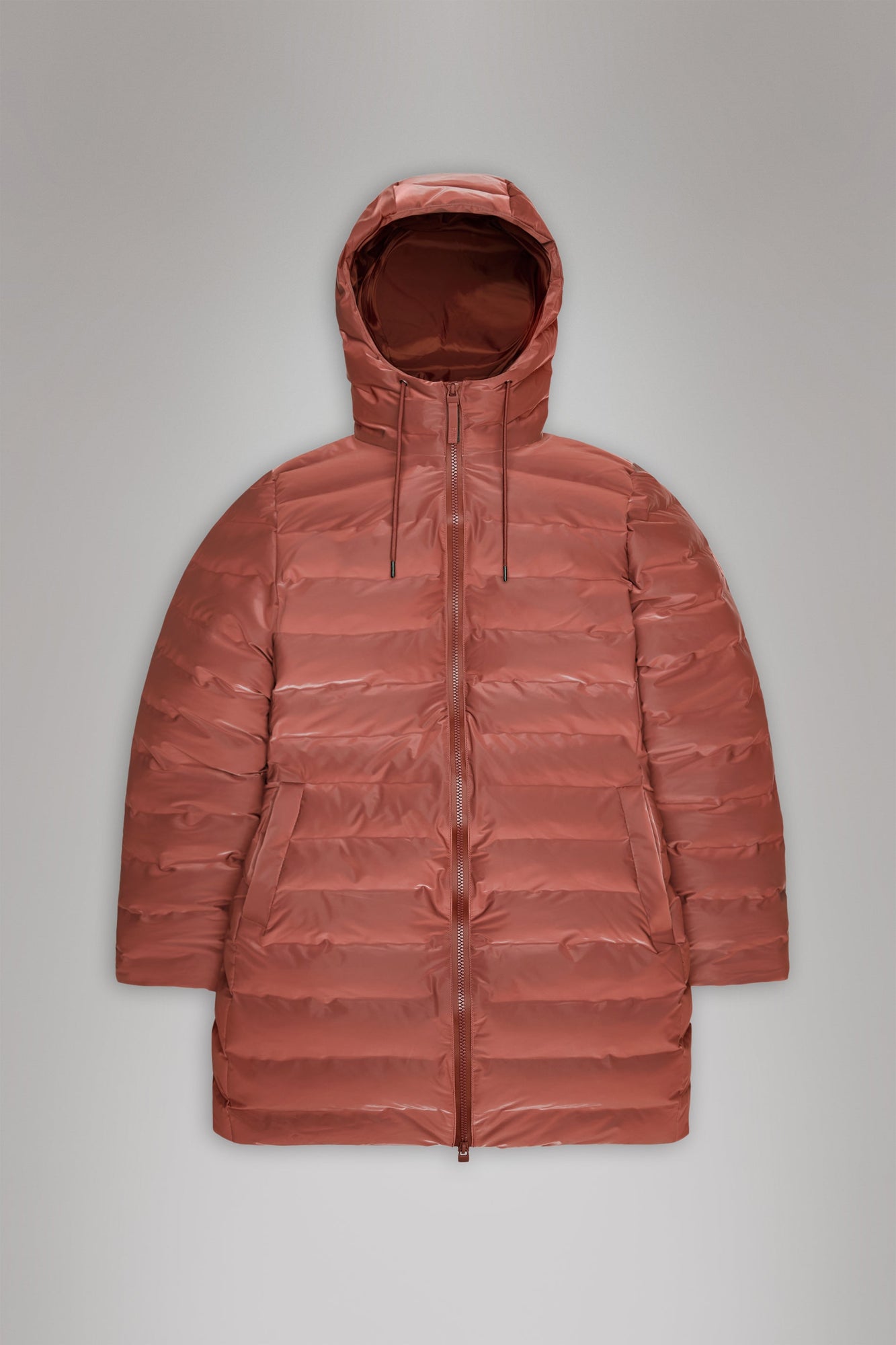 Rains Lohja Long Puffer Curve Jacket Honor Jacket