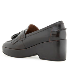 Chaeli Tailored Loafer | Tan Faux Burnished Calf