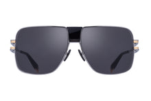 Mens | 1914 Sunglass | Black Palladium - Gold - Black  | Dark Grey