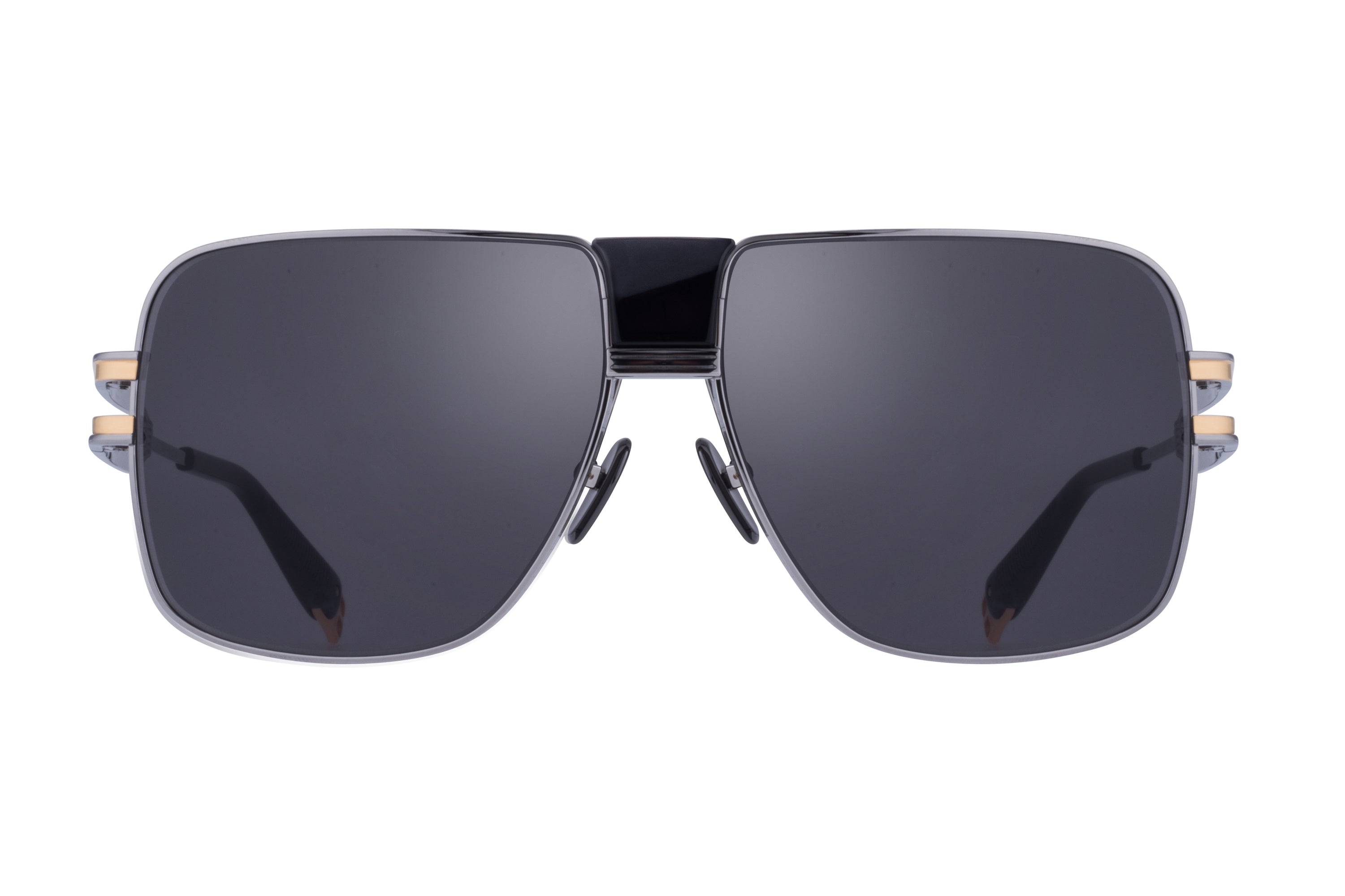Mens | 1914 Sunglass | Black Palladium - Gold - Black  | Dark Grey