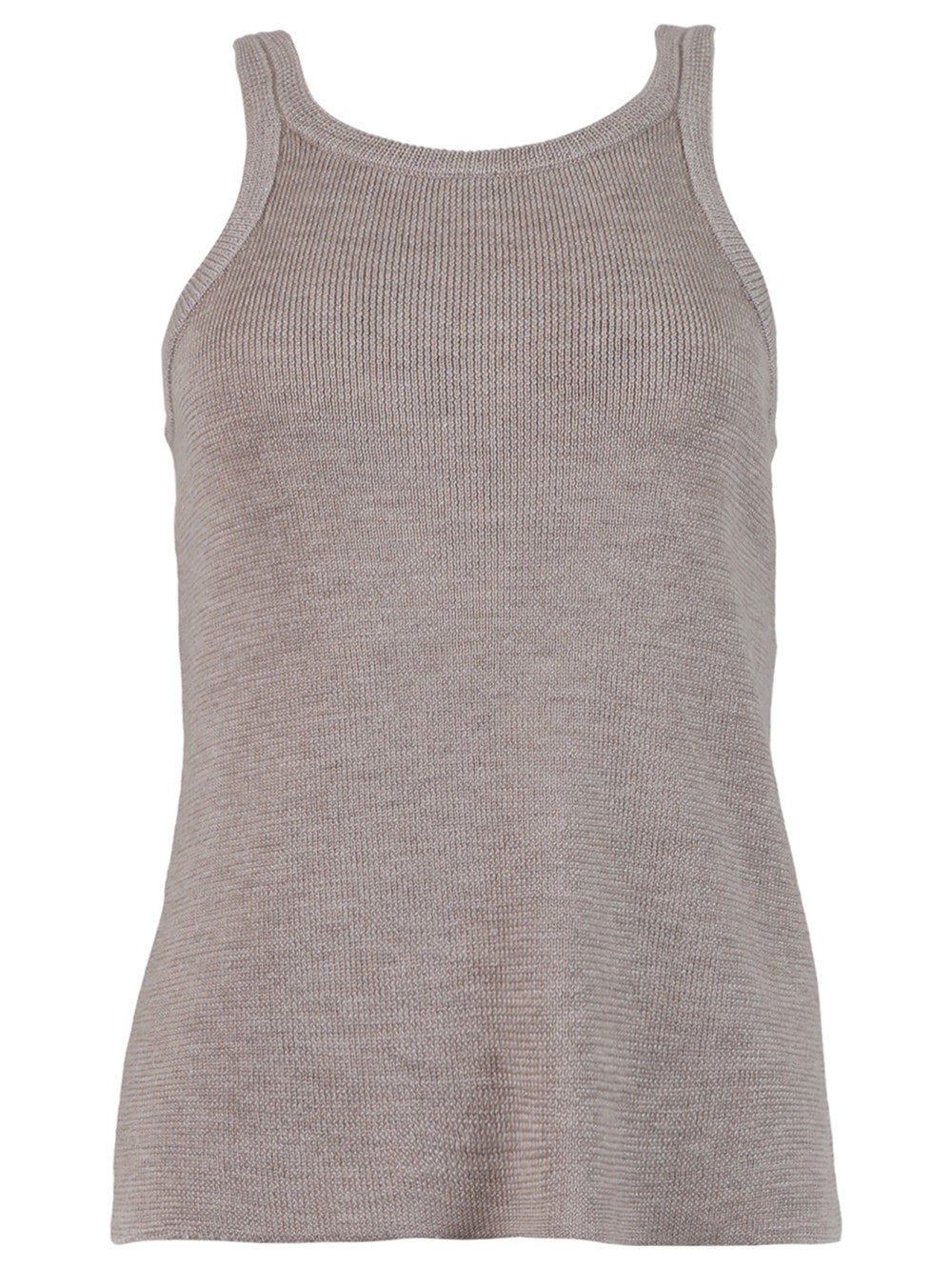 Magda Butrym | Knit Tank Top | Beige