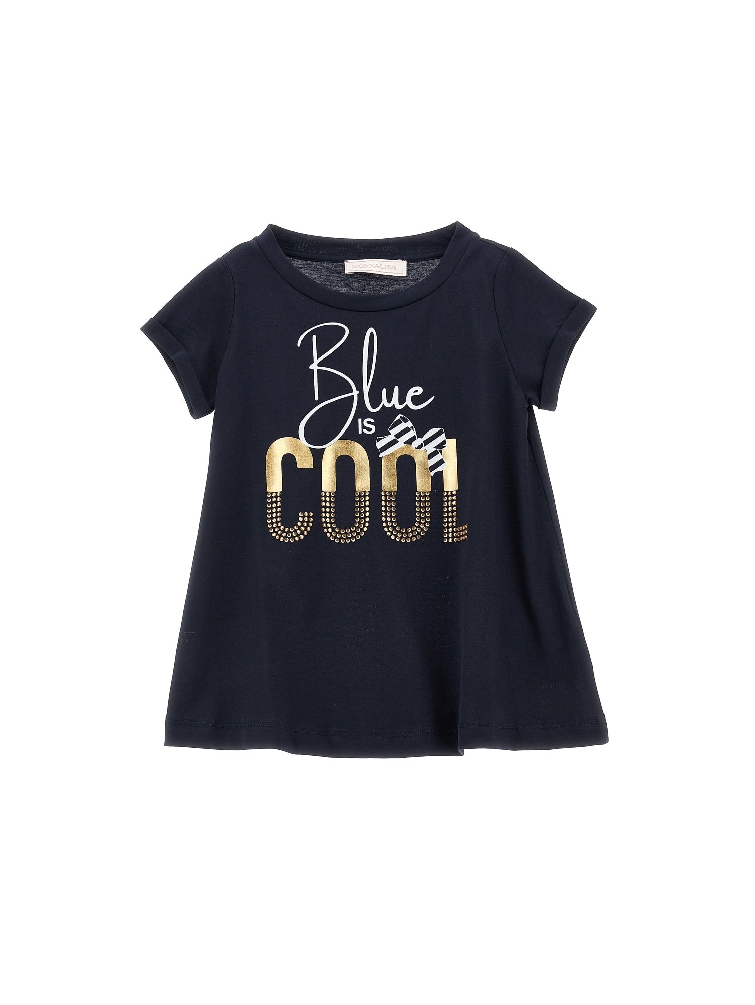 Girls | Blue Is Cool Maxi T-Shirt | Dark Blue