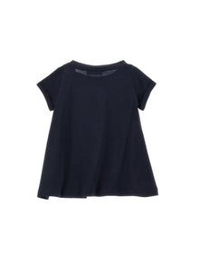 Girls | Blue Is Cool Maxi T-Shirt | Dark Blue