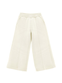 Girls | Heavyweight Fleece Trousers | Cream