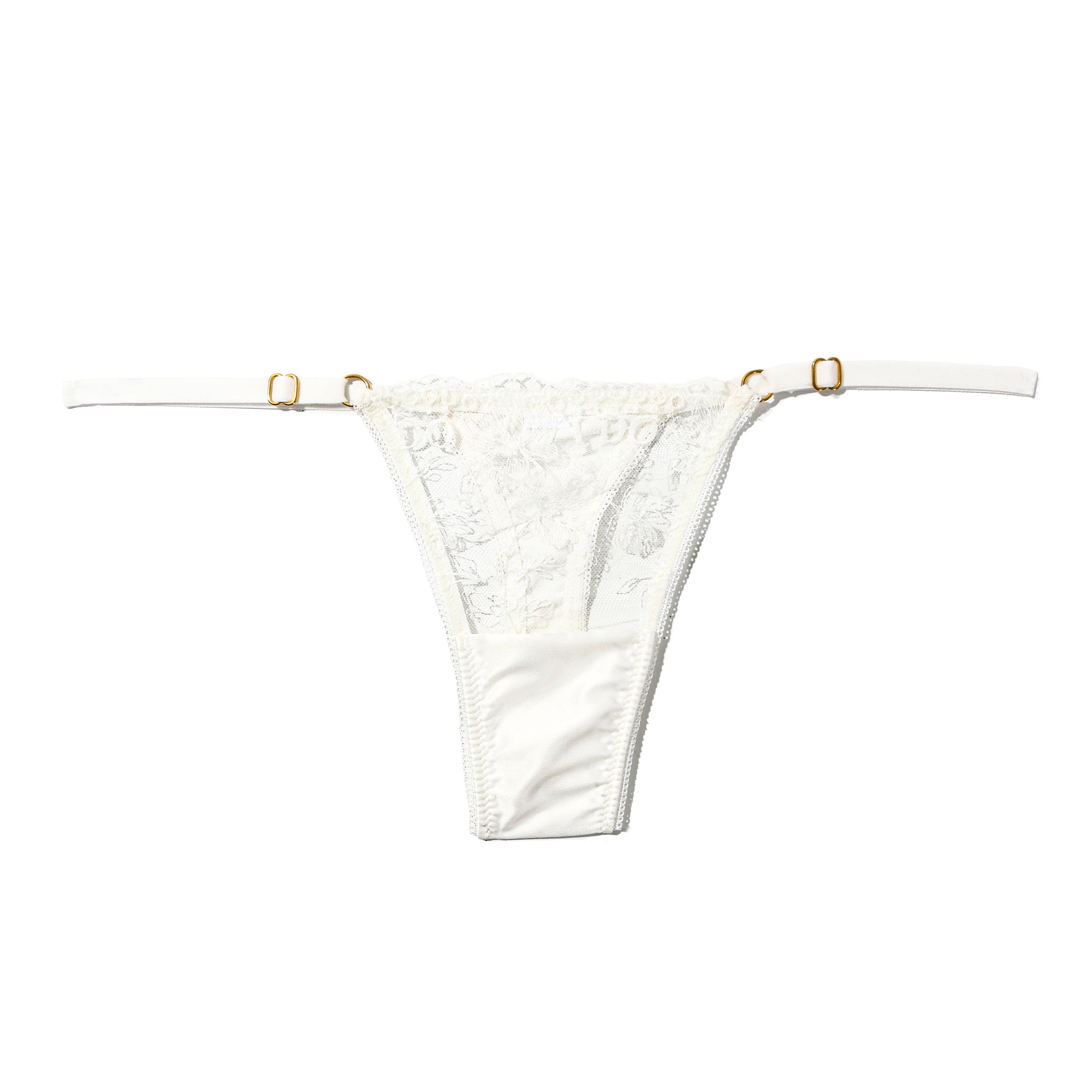 I Do Diamond Thong | Light Ivory