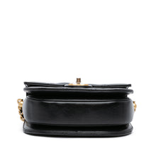 Chanel | Pre-Owned CC Quilted Calfskin Round Moon Messenger Flap | Black