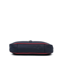 Saint Laurent | Pre-Owned Nylon Le 5 a 7 Shoulder Bag | Blue/Navy