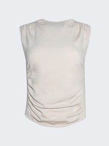 Women | alexanderwang | Ruched Tank Top Cement