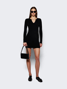 Women | alexanderwang | Mini Dress With Nameplate Chain Black