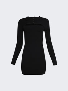 Women | alexanderwang | Cropped Cardigan Twinset Dress | Black