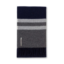 Home | Canyon Throw | Navy / Dark Grey / Ivory