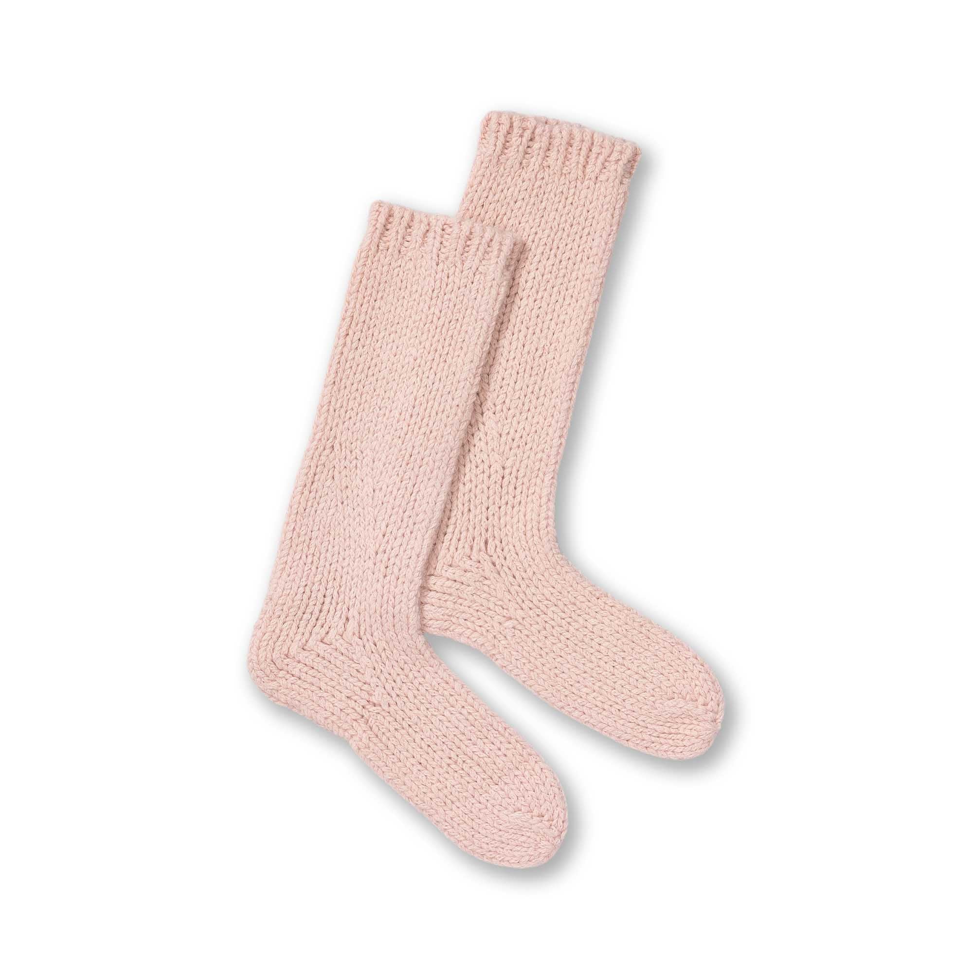 Womens | Lounge Sock | Pink Powder