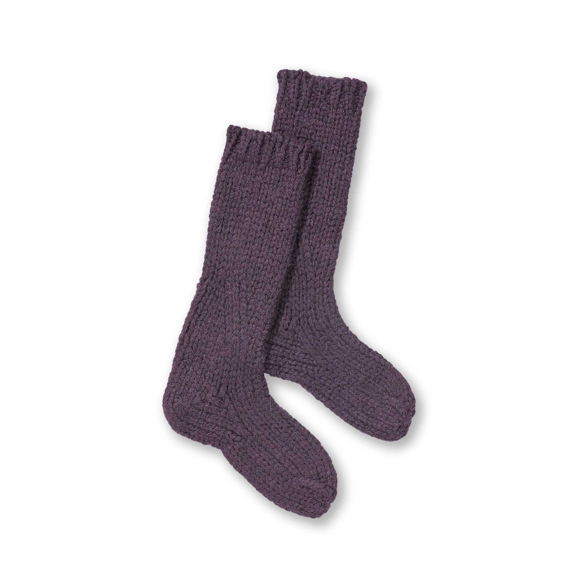 Womens | Lounge Sock | Dark Purple
