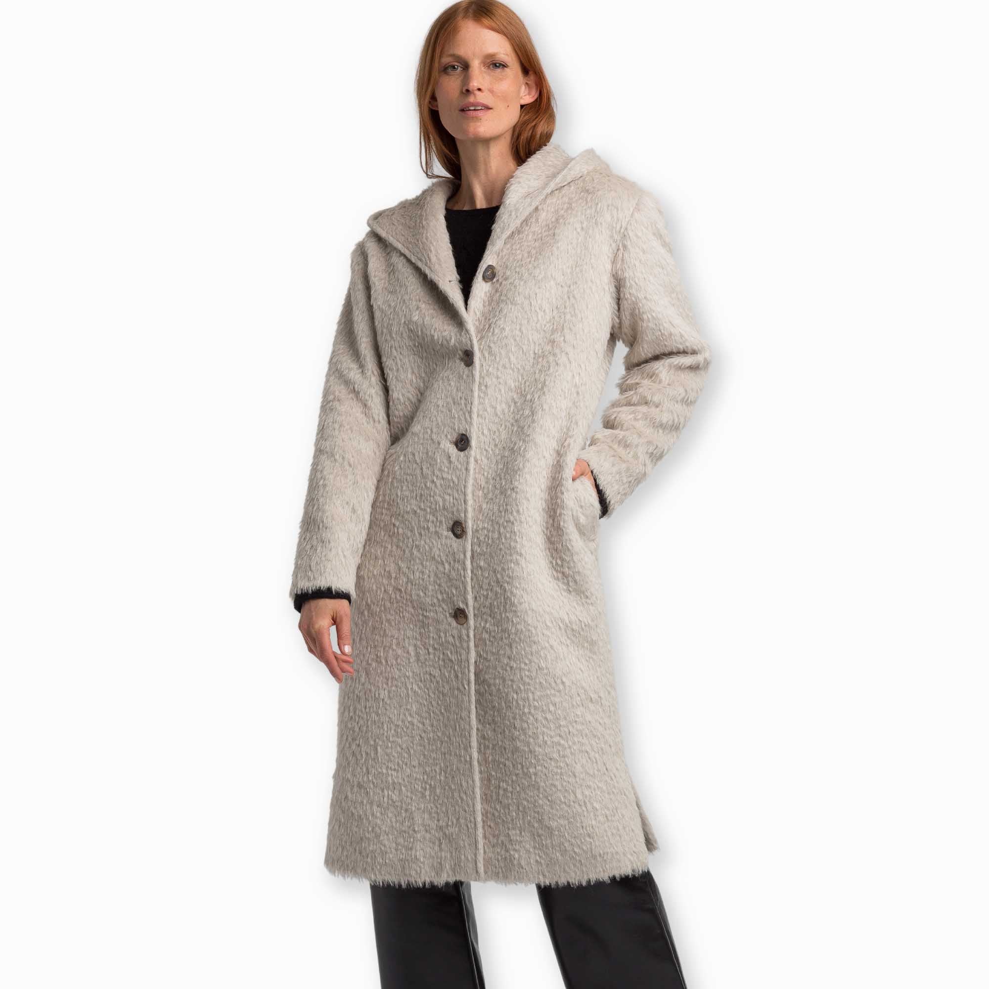 Womens | Finley Coat | Pearl