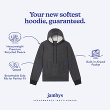 Chilluxe Brushed Fleece Hoodie | Charcoal