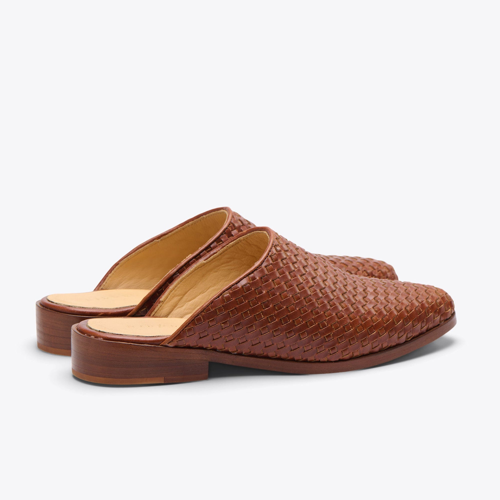 Womens | Ama Woven Mule Woven | Brandy