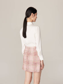 Classic Collar Button-Down Shirt | White