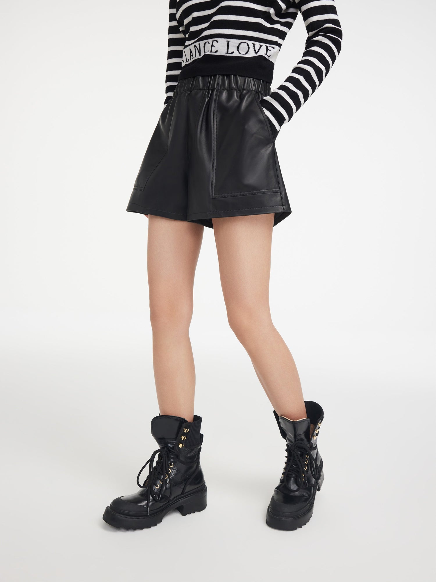Leather Pant | Black