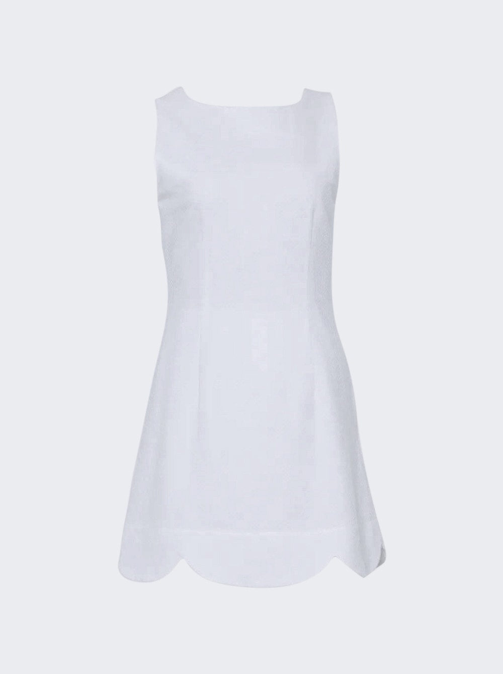 Women | Lisa Marie Fernandez | Scallop Mini Dress With Shorts