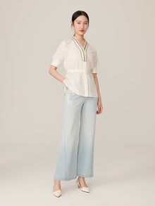 Classic Collar Shirt | White