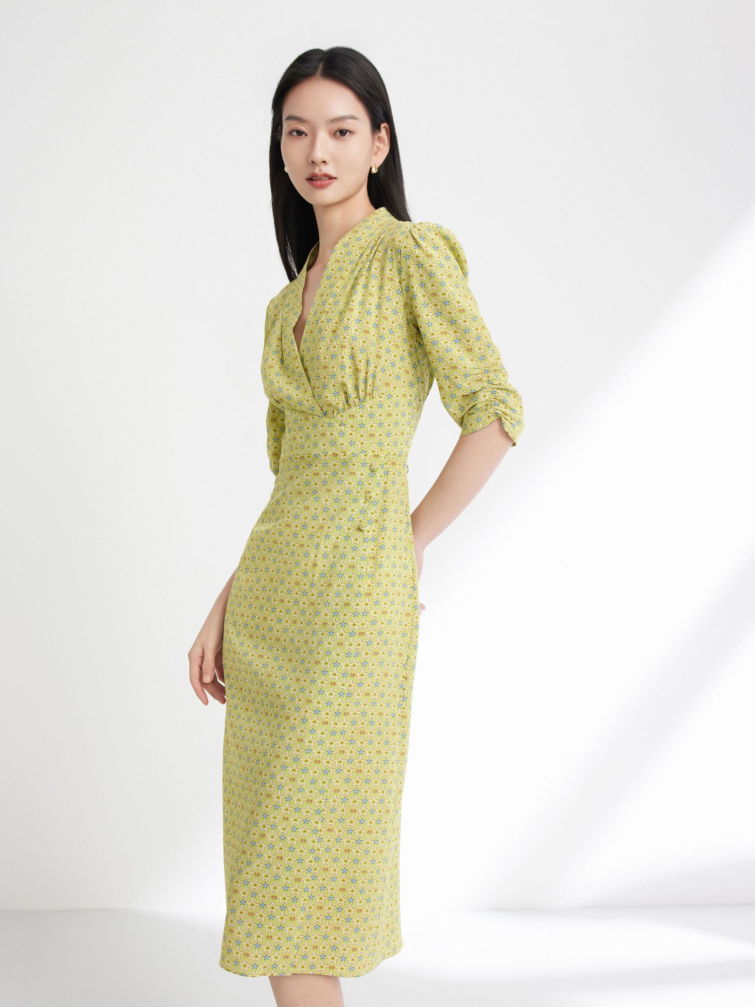 Floral Dress | Green