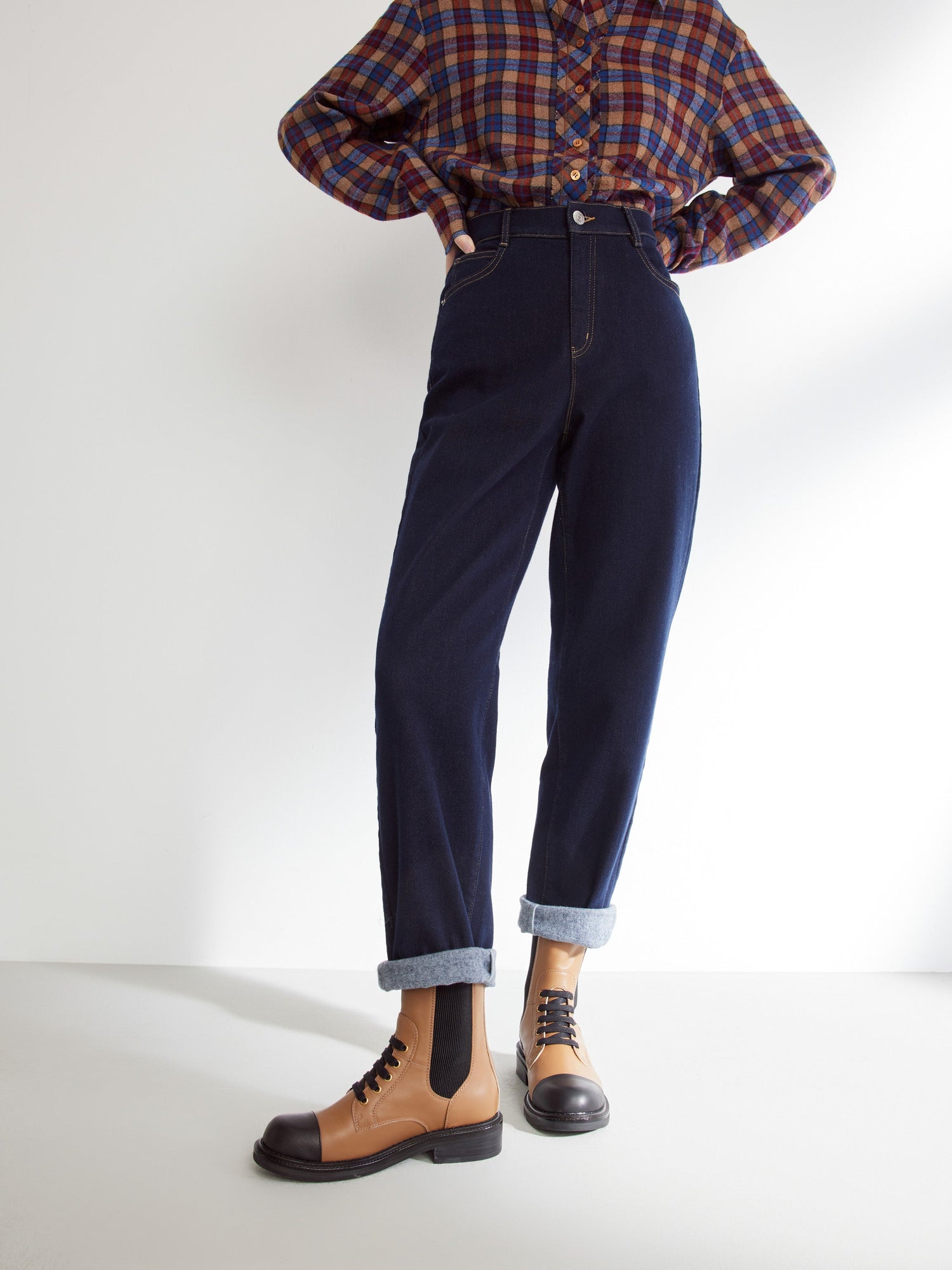Denim Pants | Navy