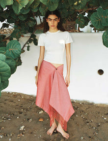 Womens | The Scarf Skirt | Pimento